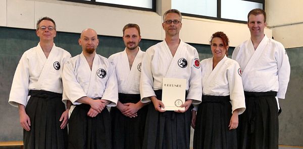 6. Dan Aikido für Frank Mercsak März 2017